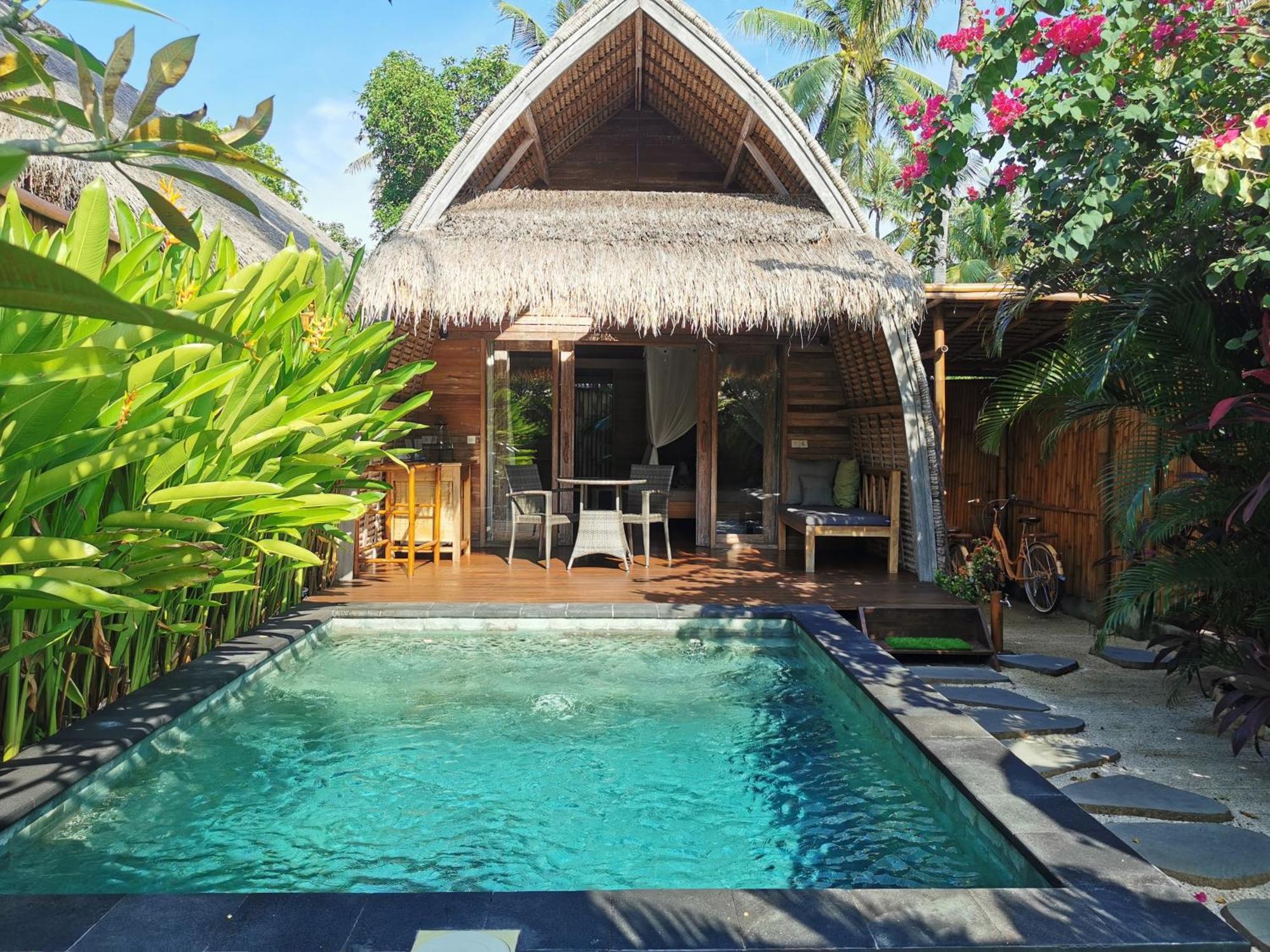 Anahata - Tropical Private Villas Gili Air Esterno foto