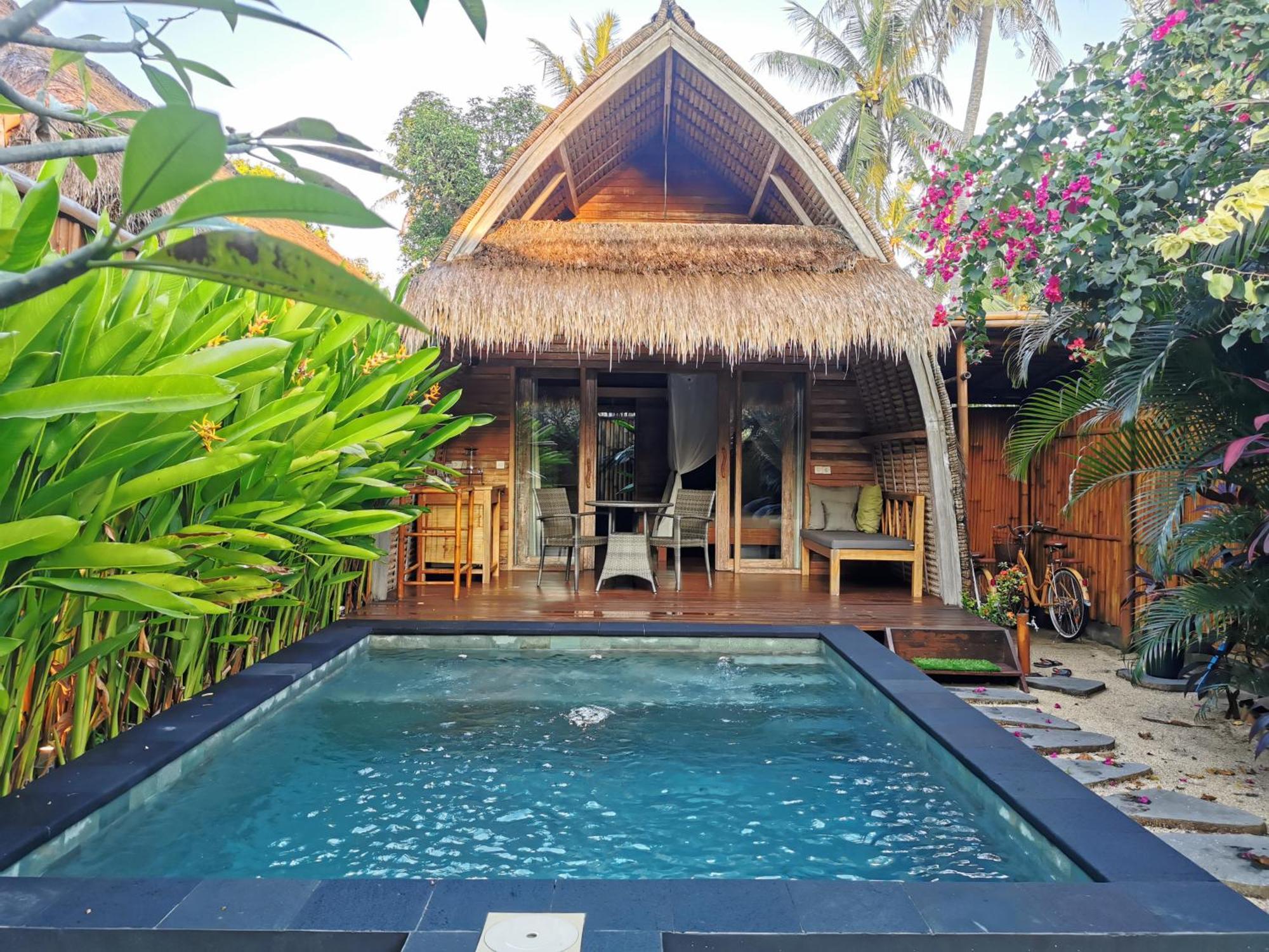 Anahata - Tropical Private Villas Gili Air Esterno foto